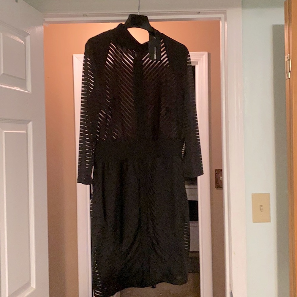 Black fashion Nova dress